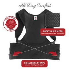 Core Products Perfect Posture Corrector, Fully Adjustable, Breathable Shoulder