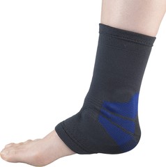 OTC Ankle Support With Compression Gel Insert (Multicolor) Medium