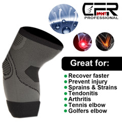 Tennis Golf Elbow Support Brace Compression arm Arthritis Tendonitis Pain Relief