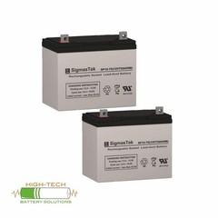 Shoprider Jetstream M (888WAM) 22NF/55AH Battery Replacement Kit – Group 24