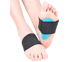 PAIR FOOT ARCH SUPPORT FLAT FEET FALLEN ARCH PLANTAR FASCIITIS INSOLE HEEL PAIN