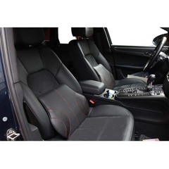 PU Soft Leather Lumbar Cushion,Car Seat Lower Back Support Pillow with Soft M…