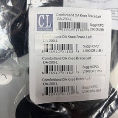 CL Comfortland OA Knee Brace Left Hinged OA-200-L (Left)