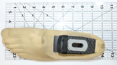 ENDOLITE DYNAMIC RESPONSE DR2 PROSTHETIC LEFT FOOT Sz 28 TAN / CAUCASIAN