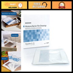 Clear IV Site Barrier Protector – 7″x7″, Water-Resistant Adhesive Film, 5 Count,