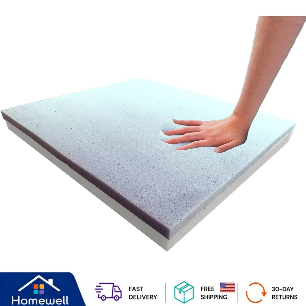 Certified Gel Memory Foam Cushion 20″x20″ – Durable & Pressure-Relieving