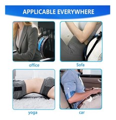 4 Level Back Stretcher, Adjustable Lumbar Support Board & Back Cracker, Low Back