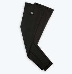 Gaiam Compression Thigh High Leg Sleeves Black One Size #05-63061