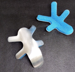 (2 Pack) ProCare 79-71963 -Splint Protective Frog Adult Finger 2.25×2.75″ Size S