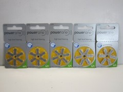 PowerOne Hearing Aid Batteries Size 10 P10, PR70 (30 Count)(Brand New)