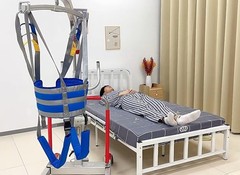 Large Full Body Lift Sling Patient Walking Standing Aid Adjustable Waist Range