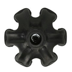 Cane Tip with 6 Support Rubber Foot for Walking Canes 3/4 Inch Shaft Self Stand-