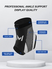 Ankle Compression Sleeve Support Brace Foot Protector Sports Gym Men Women 1Pc