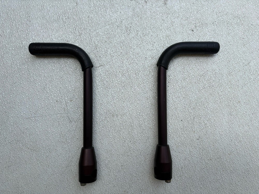 Quickie, Tilite Rigid frame Wheelchair push handles. Pair