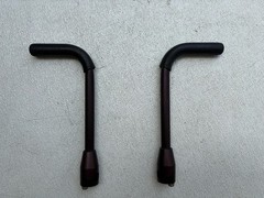 Quickie, Tilite Rigid frame Wheelchair push handles. Pair