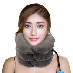 Traction Decompression Device Neck Shoulder Pain Relief Cervical Support Pillow