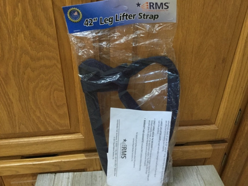 RMS 42″ Black Adjustable Leg Lifter Straps Royal Medical Solutions