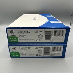 2 Boxes Of 10~ConvaTech Natura 416417~Drainable Ostomy Bags Pouches~NEW SEALED