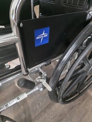Medline Excel Reclining Wheelchairs – Desk Length Arms/Chrome Frame