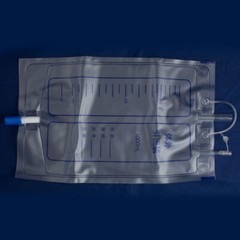 Reusable Male Portable Urinal Pee Holder Bag used for Urinary Incontinence Aid!
