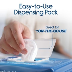 Adult Wet Wipes for Incontinence & Cleansing | 200 Count Wash Cloths 8″x12