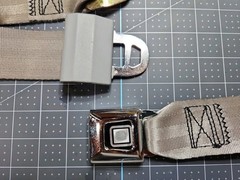 HOVEROUND MPV4/MPV5 GENUINE OEM REPLACEMENT SEAT BELT & BUCKLE LAP BELT