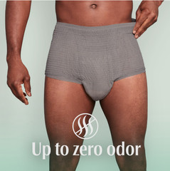 Depend Fresh Protection Men Incontinence Underwear L 40 Count