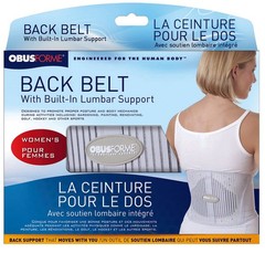 Back Support Belt with Lumbar Support | Lower Back Brace | Elastic Compression B