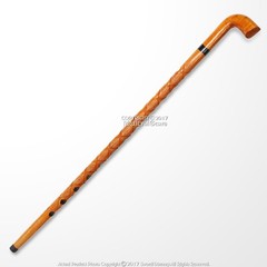 36“ Handcrafted Lady Bug Etched Design Eucalyptus Wooden Stick Walking Cane