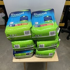 Prevail Per-Fit Unisex Adult Underwear/ Diapers Medium 6 Packs of 20 (120 total)