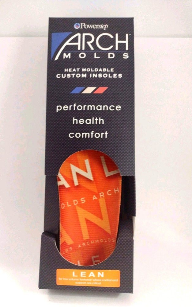 Powerstep Archmolds Heat Moldable Custom Insoles Women’s 6.5-7