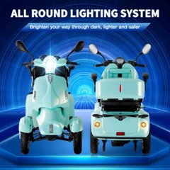 Four wheels 800W 60V 20AH Travel Mobility Scooter battery Motor for Adult Senior