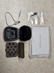NVBOTY Hearing Aids Amplifier 5 Levels For Seniors Rechargeable Noise Cancelling