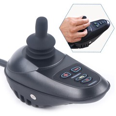Waterproof Instruction Joystick Electric Power 4 Keys Wheelchair Controller New