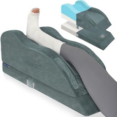 KingPavonini Adjustable Leg Elevation Pillows for After Surgery, Ergonomic Curve