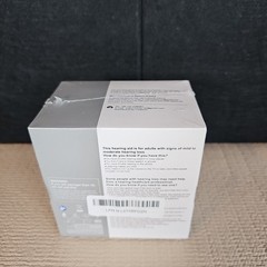 COQOOL Rechargeable Hearing Aids with Recharging Case – White Over The Counter