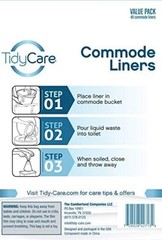 Bedside Commode Liners for Portable Toilet Chair Bucket and Bedpan | Value Pa…