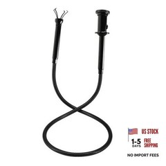 Flexible Claw Grabber Tool Claw Picker 24.4in, Bendable Hose Reacher Claw Black
