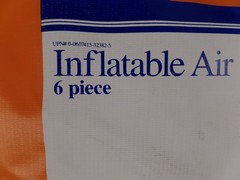 Inflatable Air Splint Kit 6 Pieces for Arms and Legs New Old Stock Never Used