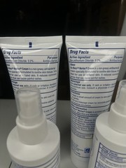 Ca-Rezz Antibacterial Skin care Norisc Cream 9.7 oz Incontinent Wash 8oz
