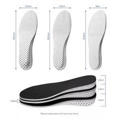 Height Increase Insole Men Women Arch Support for Leg Length Discrepancy Taller