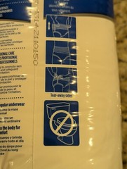 Attends Regular Absorbency Underwear APV40 14 ct size XL (58-68″)