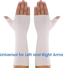 Hand Socks for Splint (Pack of 10), Stockinette Tubing, Thin Breathable Surgical