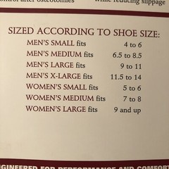 OTC Professional Orthopedic Post-Op Shoe Soft Top 2096/Medium New