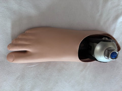 College Park Accent foot, Left, Sz 26, Adjustable Heel Height Foot up 2 inches