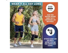 PhysFlex Knee Sleeve Maxium Support Medium