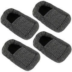 Heavy Duty Walker Ski Glide Covers 4 PCS – Padded Replacement Caps for Seniors,