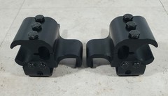 (Pair) Quickie SR45 Tilt in Space Manual Wheelchair Armrest Mount Brackets
