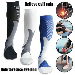 1/2/3 Pairs Compression X Socks Knee High 20-30 Graduated Men Women Sports S-XXL
