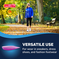 Airplus Gel Heel Cushions- (FSA&HSA Eligible) Shock Absorbing 5-11, Pink